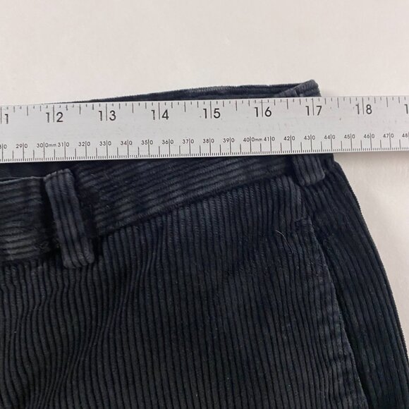 Vintage Brooks Brothers Wide Wale Corduroy Pants Men's 35x30 Actual 34x39 Black - Picture 7 of 11